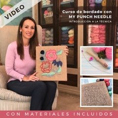 Curso de Bordado con My Punch Needle | Introducción a la Técnica | con Materiales Incluidos.