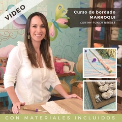 Curso de Bordado Marroquí con My Punch Needle | con Materiales Incluidos.