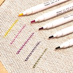 Set de 5 marcadores de tinta soluble na internet