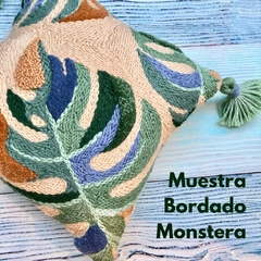 Kit de Bordado "Monstera" - para bordar con My Punch Needle #4 - en internet