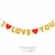Guirnalda de Papel "I Love You" Grande - comprar online