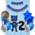 Combo Cumpleaños Globos Temática Héroes en Pijama Catboy - comprar online