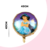 Globo Circulo Princesa Jazmín Aladin 18" - comprar online