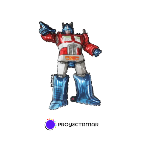 Globo Transformers Cuerpo 16 Pulgadas (Optimus Prime - Bumblebee)