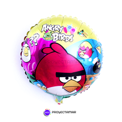 Globo Circulo Angry Birds 18 Pulgadas - Juegos - Game