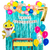 Combo Cumpleaños Kit Globos Baby Shark Amarillo