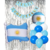 Combo Cumpleaños Globos Bandera Argentina Temática Deco