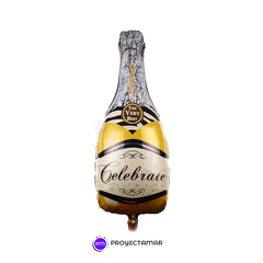 Globo Botella Champagne Celebrate 30"