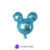 Globo Mickey Mouse Cabeza Paleta 16" - comprar online