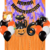 Imagen de Combo Cumpleaños Globos Temática Halloween Violeta Naranja