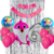 Imagen de Combo Cumpleaños Globos Temática Baby Shark Fucsia