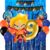 Combo Cumpleaños Globos Temática Dragon Ball Z Azul en internet