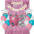 Combo Cumpleaños Globos Temática Monstruo Rosa - comprar online