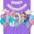 Combo Cumpleaños Globos Temática Sirena Violeta en internet