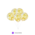 Globos Cristal con Confettis 12" x5 - comprar online