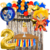 Combo Cumpleaños Kit Globos Dragon Ball Z - comprar online