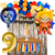 Combo Cumpleaños Kit Globos Dragon Ball Z en internet