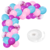 Arco Decorativo 35 Globos Celeste + Cinta + Confetti Cumple