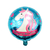 Globo Circulo Unicornio Happy Birthday 18" - comprar online