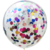 Globo Cristal Importado con Confetti 12" x50 - comprar online