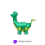 Globo Figura Dinosaurio Cuello Largo 4D 24" - comprar online