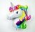 Globo Unicornio Cabeza Grande Multicolor 24" - comprar online