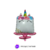 Globo Unicornio Pastel 22"