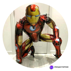 Globo Caminante Iron Man Gigante Metalizado
