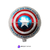 Globo Escudo Capitán América Circulo 18"