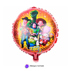 Globo Toy Story Circulo Rojo 18"