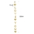 Guirnalda Vertical "I Love You" - "Amor" - "Enamorados" en internet