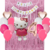 Combo Cumpleaños Globos Temática Hello Kitty - PROYECTAMAR