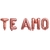 Globo Frase "Te Amo", San Valentín - comprar online