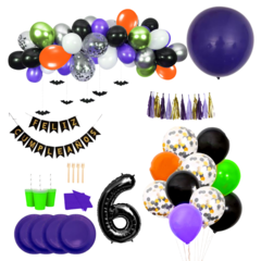 Imagen de Combo Cumpleaños Kit Globos Hotel Transylvania Decoración