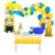 Combo Cumpleaños Kit Globos Minions Decoración