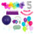 Combo Cumpleaños Kit Globos Pavo Real Premium Decoración - tienda online