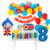 Combo Cumpleaños Kit Globos Payaso Plim Plim Decoración - comprar online