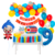 Combo Cumpleaños Kit Globos Payaso Plim Plim Decoración en internet