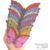 Mariposas Troqueladas Multicolor con Borde Metalizado - comprar online