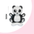 Globo Panda Cuerpo con Base 20" - comprar online