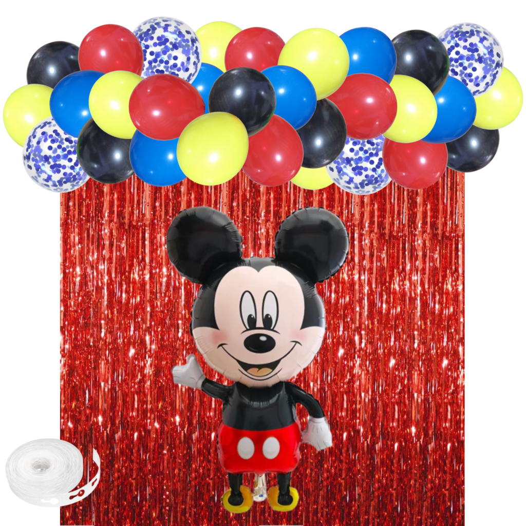 Kit Combo Mickey Mouse Deco Cumpleaños - PROYECTAMAR