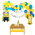 Combo Cumpleaños Kit Globos Minions