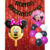Combo Cumpleaños Globos Minnie Mouse Cabeza Temática Deco