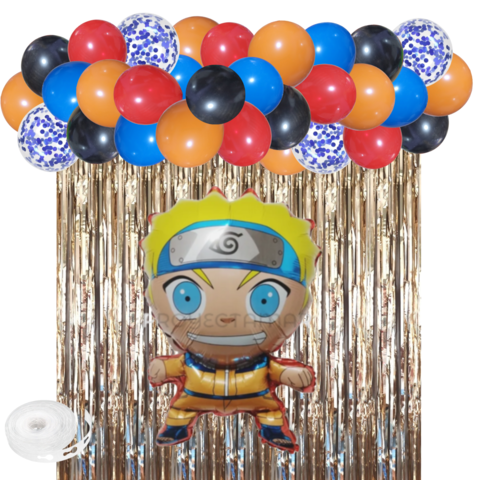 Kit Combo Naruto Deco Cumpleaños