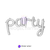 Globo Palabra "Party" Cursiva - comprar online