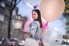 Globo Piñata Pastel 24'' Nacional - comprar online
