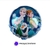 Globo Frozen "Fever" Circulo Metalizado 18"