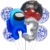 Set Globos Metalizados Personajes Among Us Azul Cumpleaños en internet