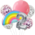 Set Globos Metalizados Arcoíris Pastel Multicolor Cumpleaños - comprar online