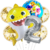 Set Globos Metalizados Personajes Baby Shark Amarillo Cumple - comprar online